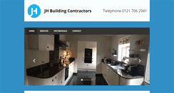 Desktop Screenshot of jhbuildingcontractors.com